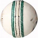 Three Wickets Jaguar Cricket Ball (White)